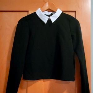 Small Zara Trafaluc black sweater